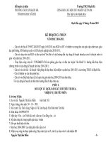 Kế hoạch bộ môn Ngữ nă 8 và sử 9