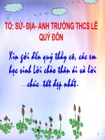 Tiết 19 Địa Lí 7