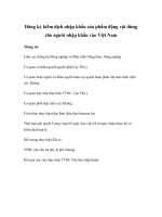 Đăng ký kiểm dịch nhập khẩu sản phẩm động vật dùng cho người nhập khẩu vào Việt Nam