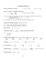 ELECTRONIC FORMULAS