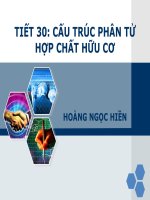 Tiet 30: CT hop chat huu co