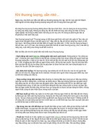 Khi thương lượng, cần nhớ...