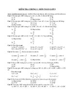 kiem tra chuong 1 toan 9