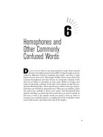 Homophones and Other Commonly Confused Words