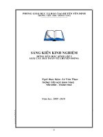 SÁNG KIẾN KINH NGHIỆM TOÁN LỚP 5 HÓT