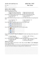 bai kiem tra tu bai 1 đến bài 4