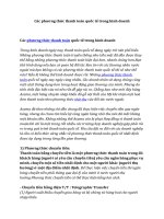 Các phương thức thanh toán quốc tế trong kinh doanh