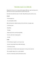 Phân biệt cá sạch và cá nhiễm độc