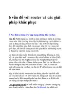 6 vấn đề với router và các giải pháp khắc phục-p3