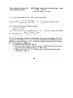 De thi hsg huyen Nghi Loc 08-09