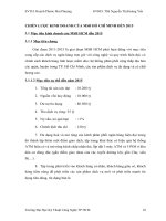 CHIẾN LƯỢC KINH DOANH CỦA MSB HỐ CHÍ MINH ĐẾN 2015