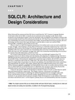 SQLCLR - Architecture and Design Considerations