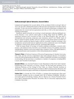 Multiwavelength Optical Networks, Second Edition