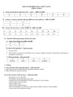 dap an kt 1 tiet lan 2.doclop 8 + ma tran