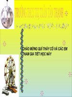 ĐẠI LƯỢNG TỈ LỆ THUẬN