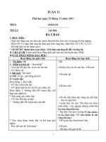 giáo án tuần 11 lớp 2