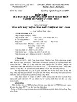 BAO CAO SO KET HOAT DONG CONG DOAN