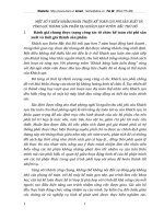 MỘT SỐ Ý KIẾN NHẰM HOÀN THIỆN KẾ TOÁN CHI PHÍ SẢN XUẤT VÀ TÍNH GIÁ THÀNH SẢN PHẨM TẠI KHÁCH SẠN VƯỜN  BẮC THỦ ĐÔ