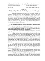 Báo đánh giá Chuẩn kiến thức kỹ năng cấp tiểu học