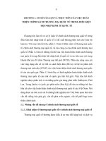 CƠ SỞ LÝ LUẬN VÀ THỰC TIỄN CỦA VIỆC HOÀN THIỆN CHÍNH SÁCH THƯƠNG MẠI QUỐC TẾ TRONG ĐIỀU KIỆN HỘI NHẬP KINH TẾ QUỐC TẾ