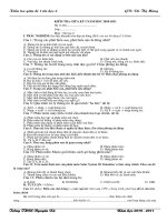 ĐỀ KIỂM TRA TIN 6 GIỮA KÌ 1