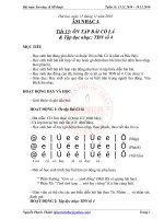 Giáo án Âm nhạc tuần 13