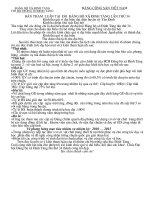 THAM LUẬN TẠI ĐẠI HỘI ĐẢNG BỘ