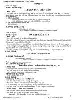 buổi 2 lớp 4 tuần 10