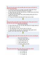 bài thi trắc nghiệm lịch sử