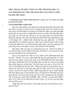 THỰC TRẠNG TỔ CHỨC CÔNG TÁC TIÊU THỤ HÀNG HÓA VÀ XÁC ĐỊNH KẾT QUẢ TIÊU THỤ HÀNG HOÁ TẠI CÔNG TY LIÊN DOANH VIỆT NHẬT