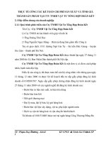 THỰC TẾ CÔNG TÁC KẾ TOÁN CHI PHÍ SẢN XUẤT VÀ TÍNH GIÁ THÀNH SẢN PHẨM TẠI CTY TNHH VẬT TƯ TỔNG HỢP ĐOÀN KẾT