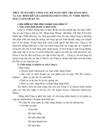 THỰC TẾ TỔ CHỨC CÔNG TÁC KẾ TOÁN TIÊU THỤ HÀNG HOÁ VÀ XÁC ĐỊNH KẾT QUẢ KINH DOANH Ở CÔNG TY TNHH THƯƠNG MẠI VÀ BAO BÌ HÀ AN