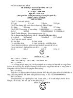 ĐỀ THI HỌC SINH GIỎI LỚP 5 NĂM HỌC 2009-2010