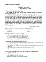 ĐỀ & ĐÁP ÁN NGỮ VĂN 45 và 90 PHÚT (LỚP 9)