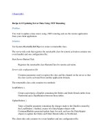 Updating Server Data Using .NET Remoting