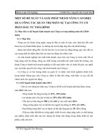 MỘT SỐ ĐỀ XUẤT VÀ GIẢI PHÁP NHẰM NÂNG CAO HIỆU QUẢ CÔNG TÁC QUẢN TRỊ NHÂN SỰ TẠI CÔNG TY CỔ PHẦN ĐẦU TƯ THÁI BÌNH