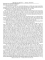 phát biểu cảm nghi 20-11