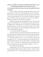 KẾT QUẢ NGHIÊN CỨUĐÁNH GIÁ TRÌNH ĐỘ THỂ CHẤT CỦA NỮ SINH TRƯỜNG ĐẠI HỌC DÂN LẬP THĂNG LONG