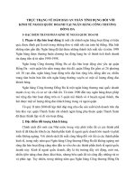 THỰC TRẠNG VỀ ĐẢM BẢO AN TOÀN TÍNH DỤNG ĐỐI VỚI KINH TẾ NGOÀI QUỐC DOANH TẠI NGÂN HÀNG CÔNG THƯƠNG ĐỐNG ĐA