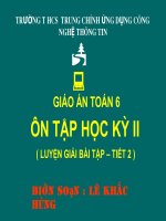 LE KHAC HUNG BAI GIANG SO HOC LOP 6