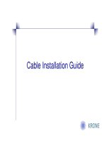 KRONE - Guide Book - KRONE Instalation pratices