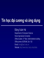 Tin hoc dai cuong chuong 0