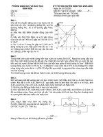HSG Lý V2 năm 2005-2006 Ninh Hòa