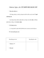 Chính tả - Nghe, viết - VỀ NGÔI NHÀ ĐANG XÂY