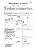 Nối tiếp là Anh 7 tuần 3