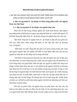 Phát triển thuỷ sản đối với phát triển kinh tế