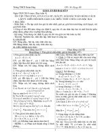 Giáo án BD Đại số 9