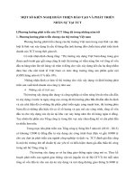 MỘT SỐ KIẾN NGHỊ HOÀN THIỆN ĐÀO TẠO VÀ PHÁT TRIỂN NHÂN SỰ TẠI TCT