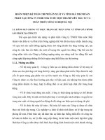 HOÀN THIỆN KẾ TOÁN CHI PHÍ SẢN XUẤT VÀ TÍNH GIÁ THÀNH SẢN PHẨM TẠI CÔNG TY TNHH NHÀ NƯỚC MỘT THÀNH VIÊN  ĐẦU TƯ VÀ PHÁT TRIỂN NÔNG NGHIỆP HÀ NỘI