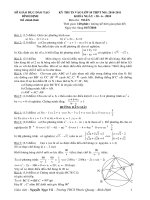 ĐỀ VÀ ĐÁP ÁN VÀO 10 CHI TIẾT ĐÌNH ĐỊNH 2010